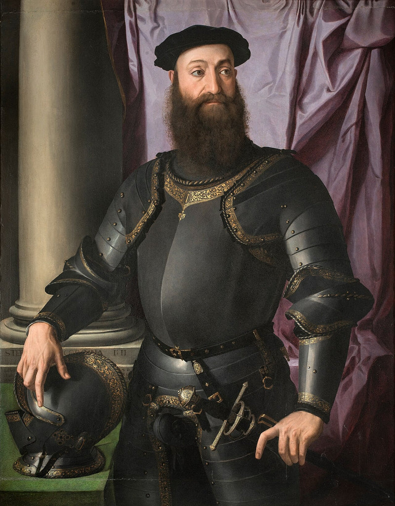 Portrait of Stefano Colonna - Bronzino