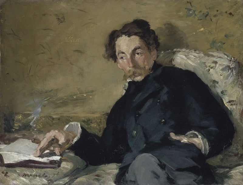 portrait of Stéphane Mallarmé - Édouard Manet
