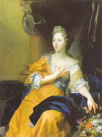 Portrait of Suzanne de Boubers de Bernâtre, wife of Balthasar Keller - Hyacinthe Rigaud