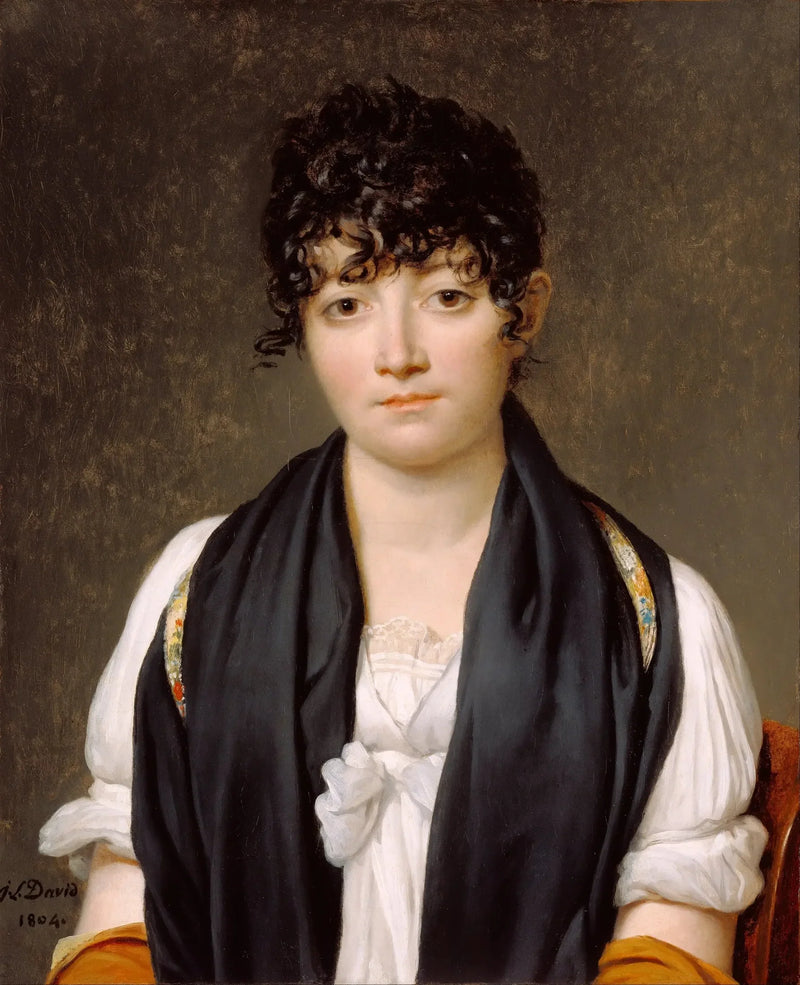 Portrait of Suzanne Le Peletier de Saint-Fargeau - Jacques-Louis David