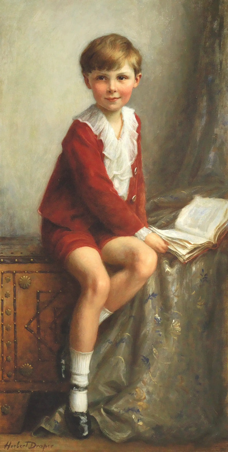 Portrait of Teddy - Herbert Draper