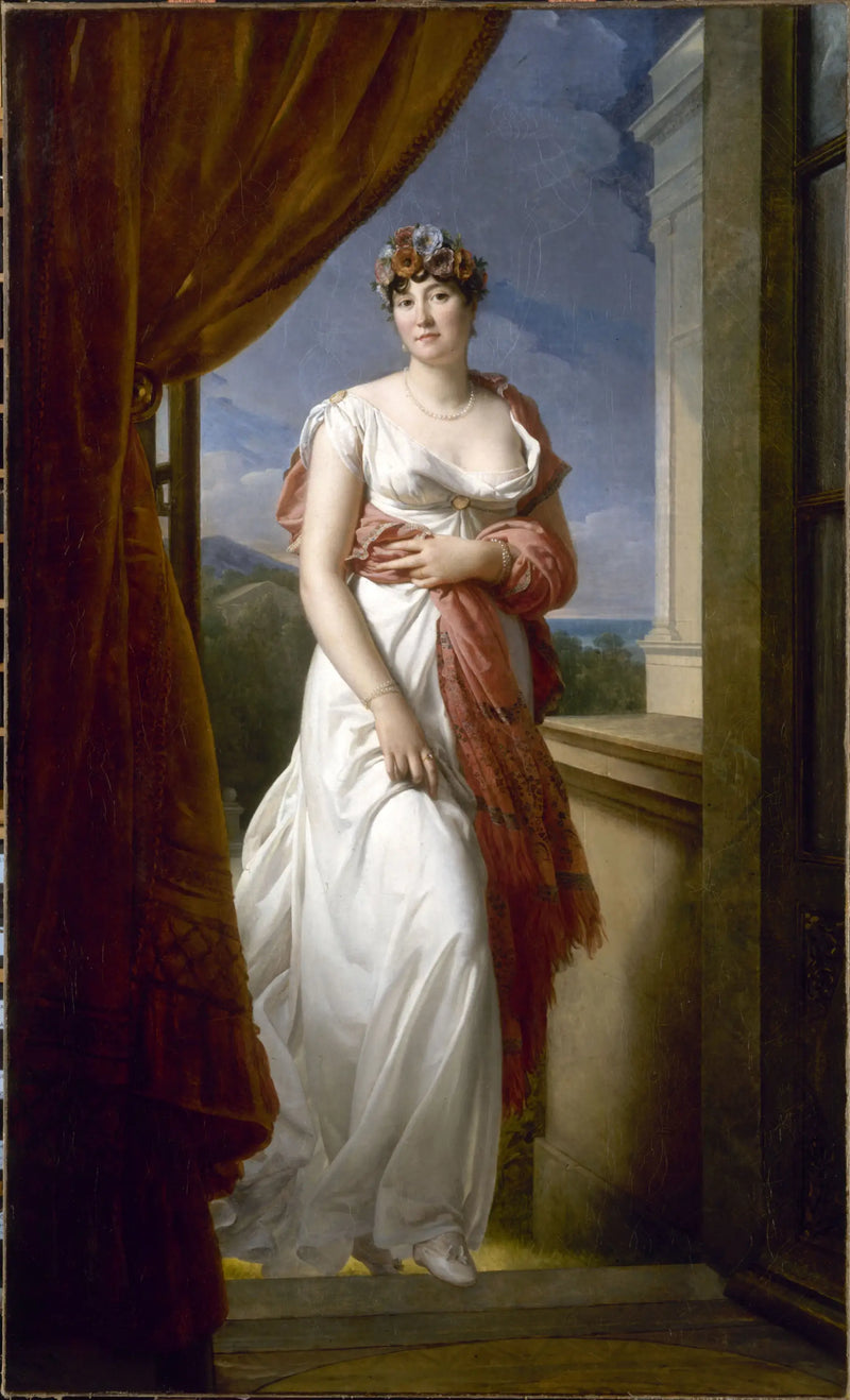 Portrait of Thérèse Cabarrus (1773-1835), wife Tallien, then Princess of Caraman-Chimay - François Gérard