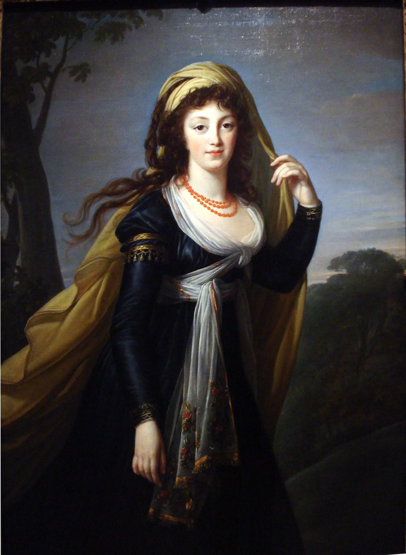 Portrait of Thérèse, Countess Kinsky - Élisabeth Vigeé Le Brun