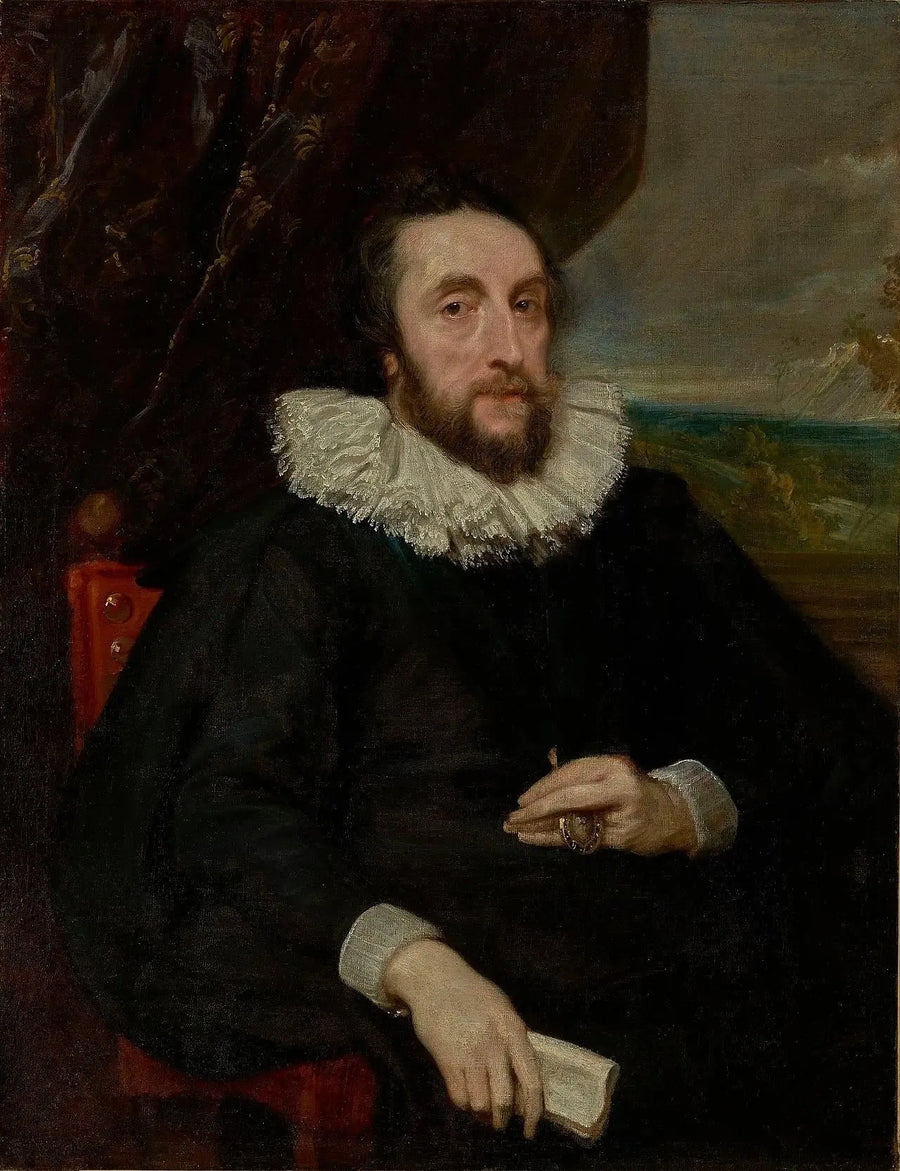 Portrait of Thomas Howard, 21st Earl of Arundel - Antoine van Dyck
