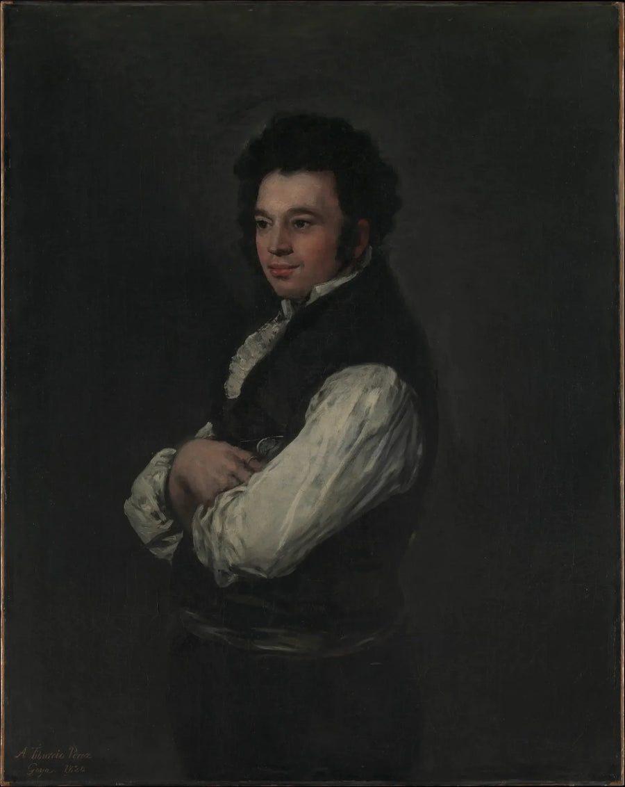 Portrait of Tiburcio Pérez y Cuervo, the Architect - Francisco de Goya