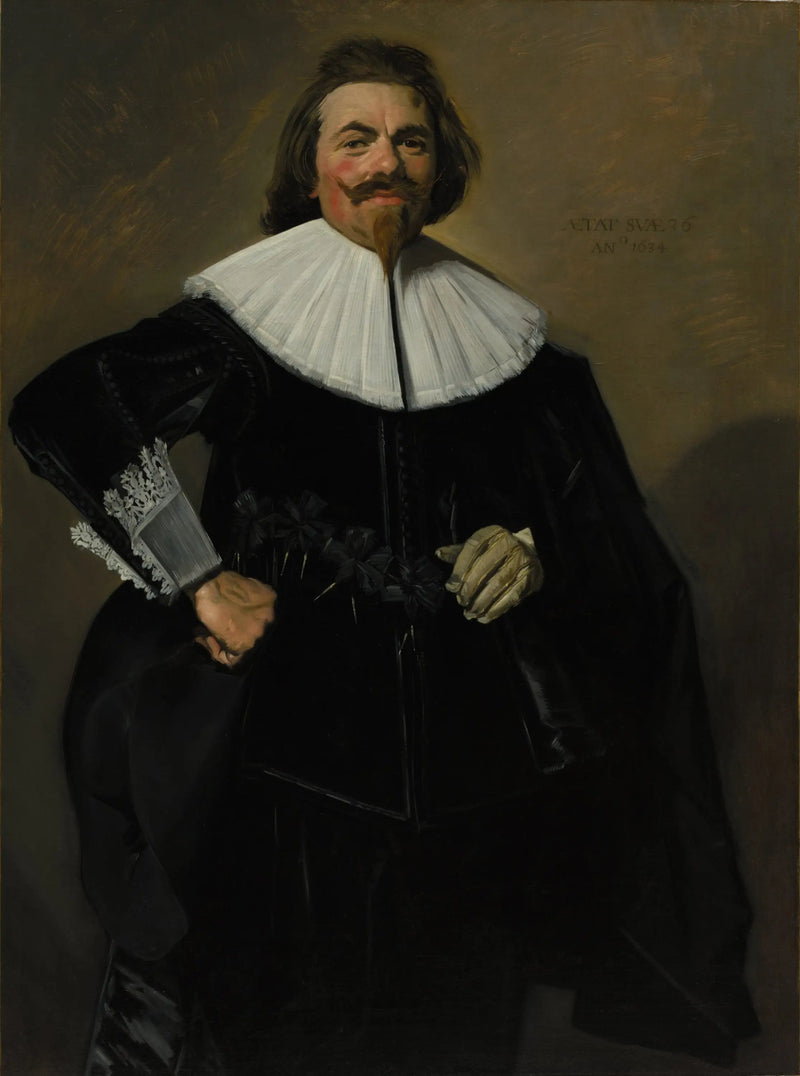 Portrait of Tieleman Coq (1597-1672) - Frans Hals