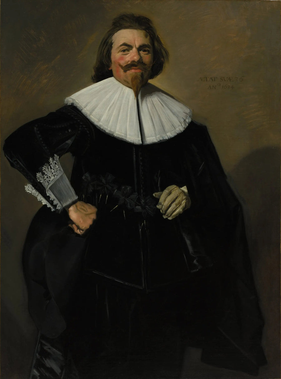 Portrait of Tieleman Coq (1597-1672) - Frans Hals