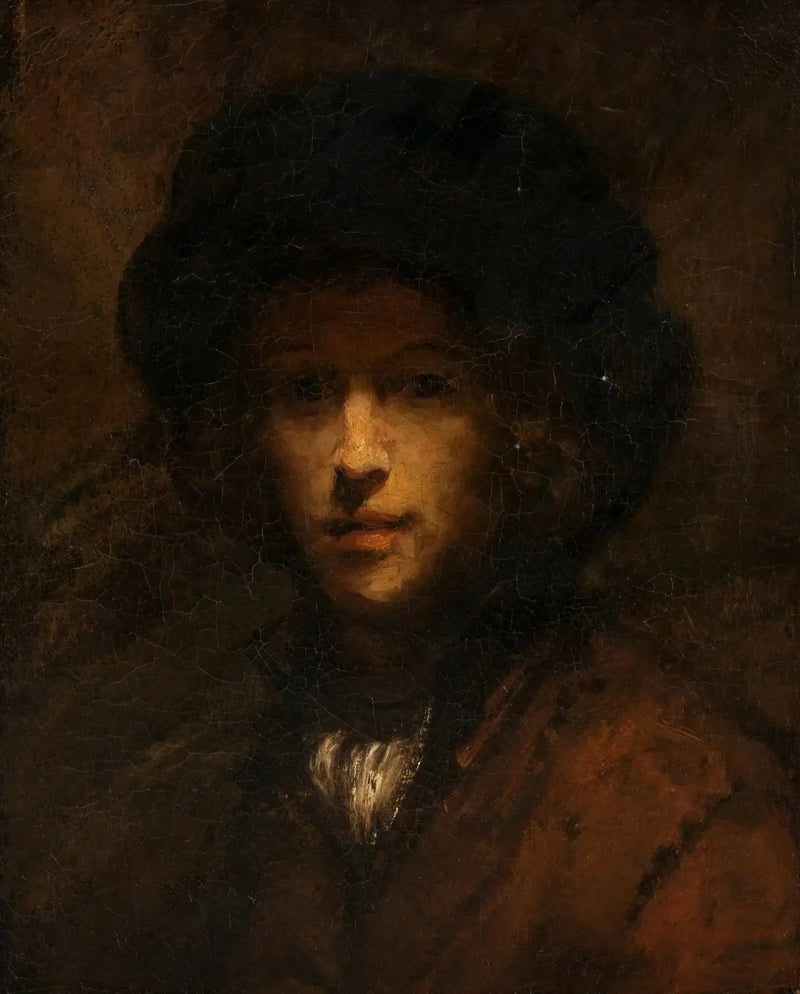 Portrait of Titus (overpaint removed between 1908-1935) - Rembrandt
