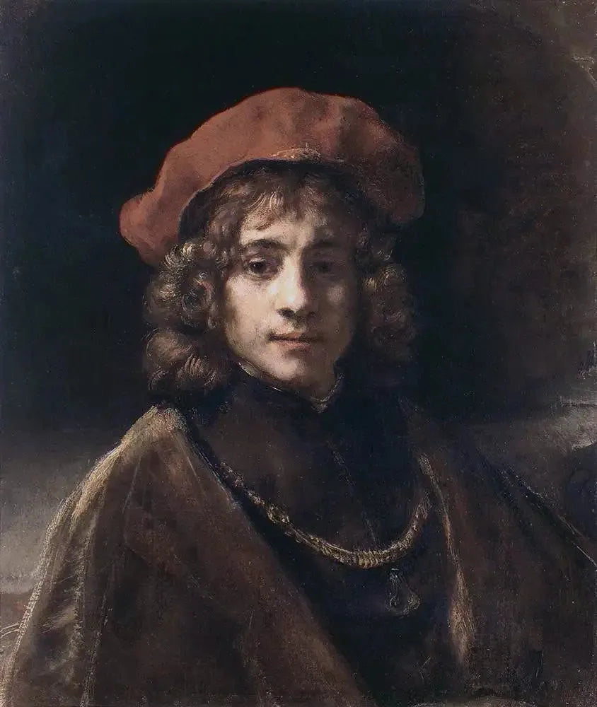 Portrait of Titus van Rijn - Rembrandt