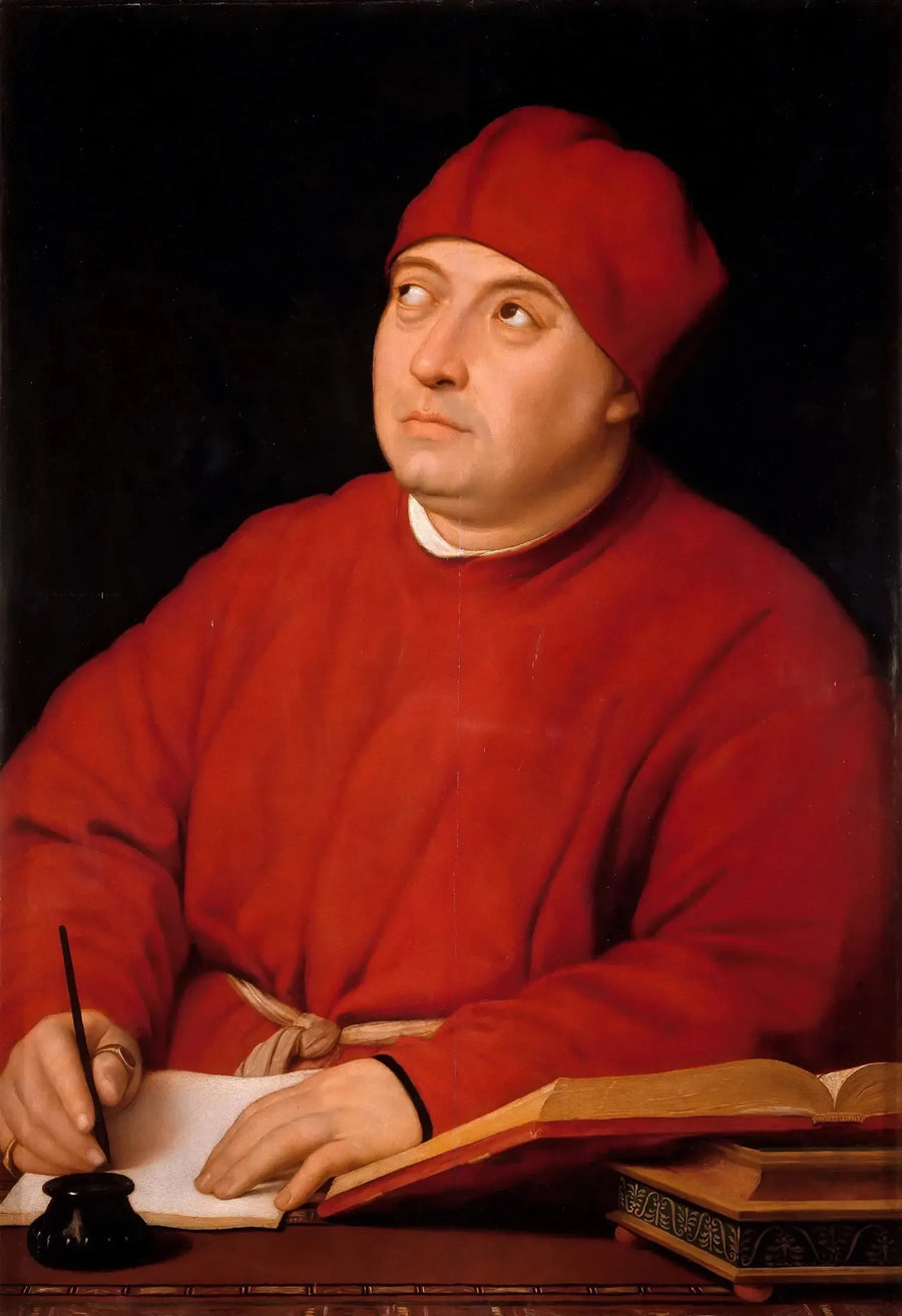 Portrait of Tommaso Inghirami, known as Fedra - Raphael Sanzio