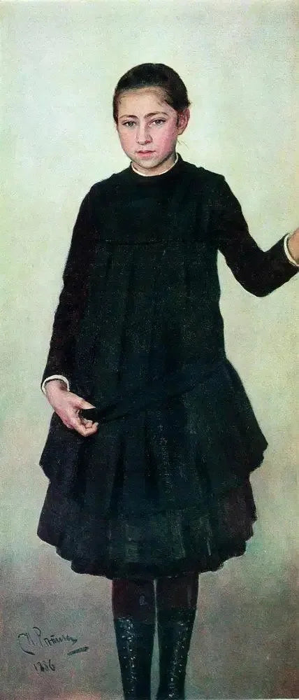 Portrait of V. I. Repin - Ilya Repin