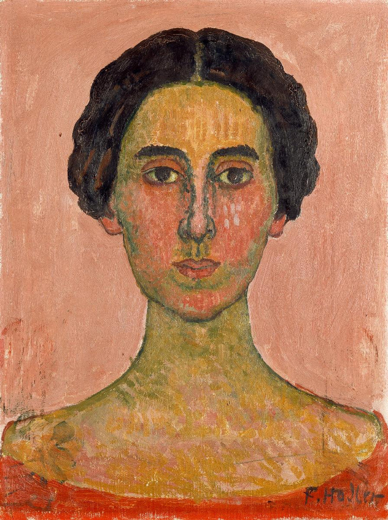 Portrait of Valentine Godé-Darel - Ferdinand Hodler