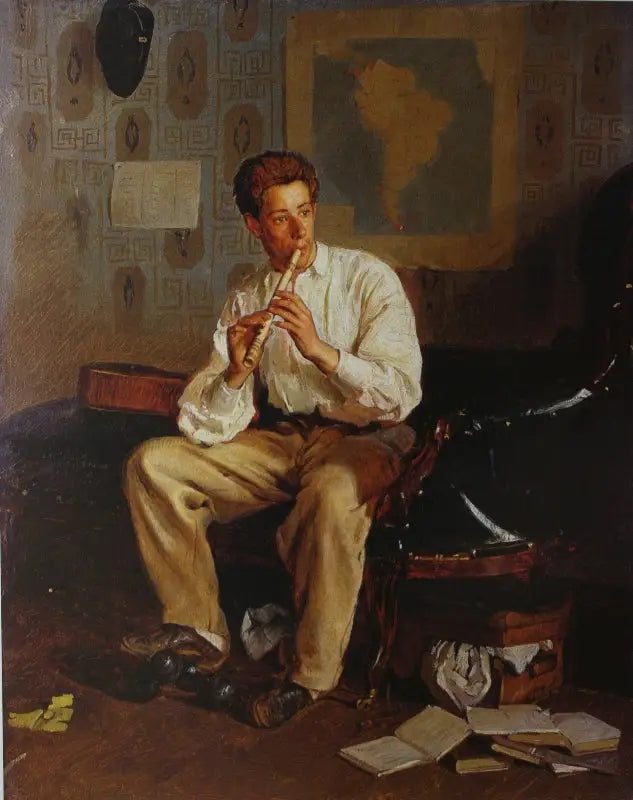 Portrait of Vassili Répine - Ilya Repin