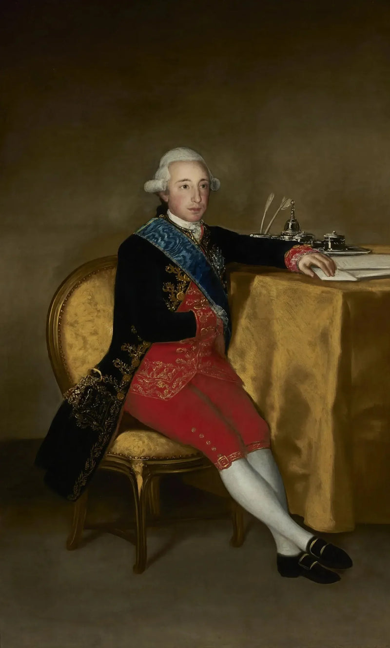 Portrait of Vicente Joaquín Osorio de Moscoso - Francisco de Goya