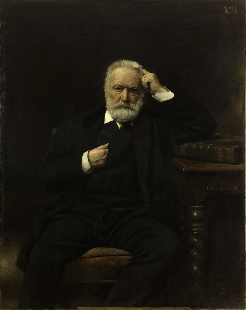 Portrait of Victor Hugo - Léon Bonnat