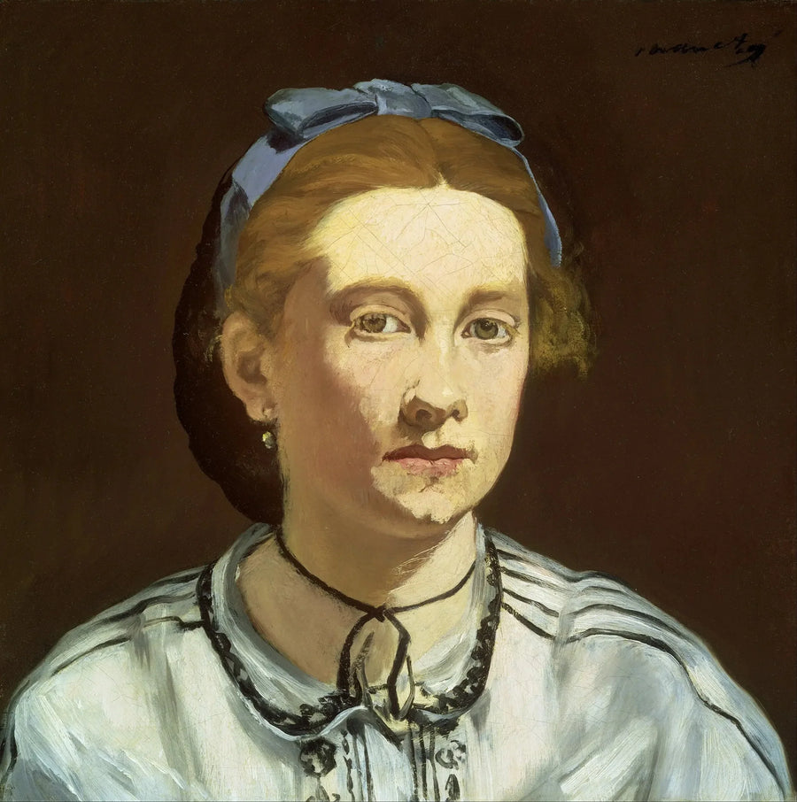 Portrait of Victorine Meurent - Édouard Manet