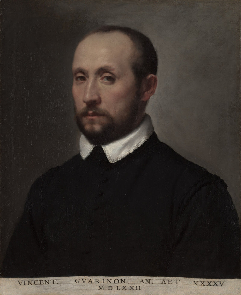 Portrait of Vincenzo Guarignoni - Giovanni Battista Moroni