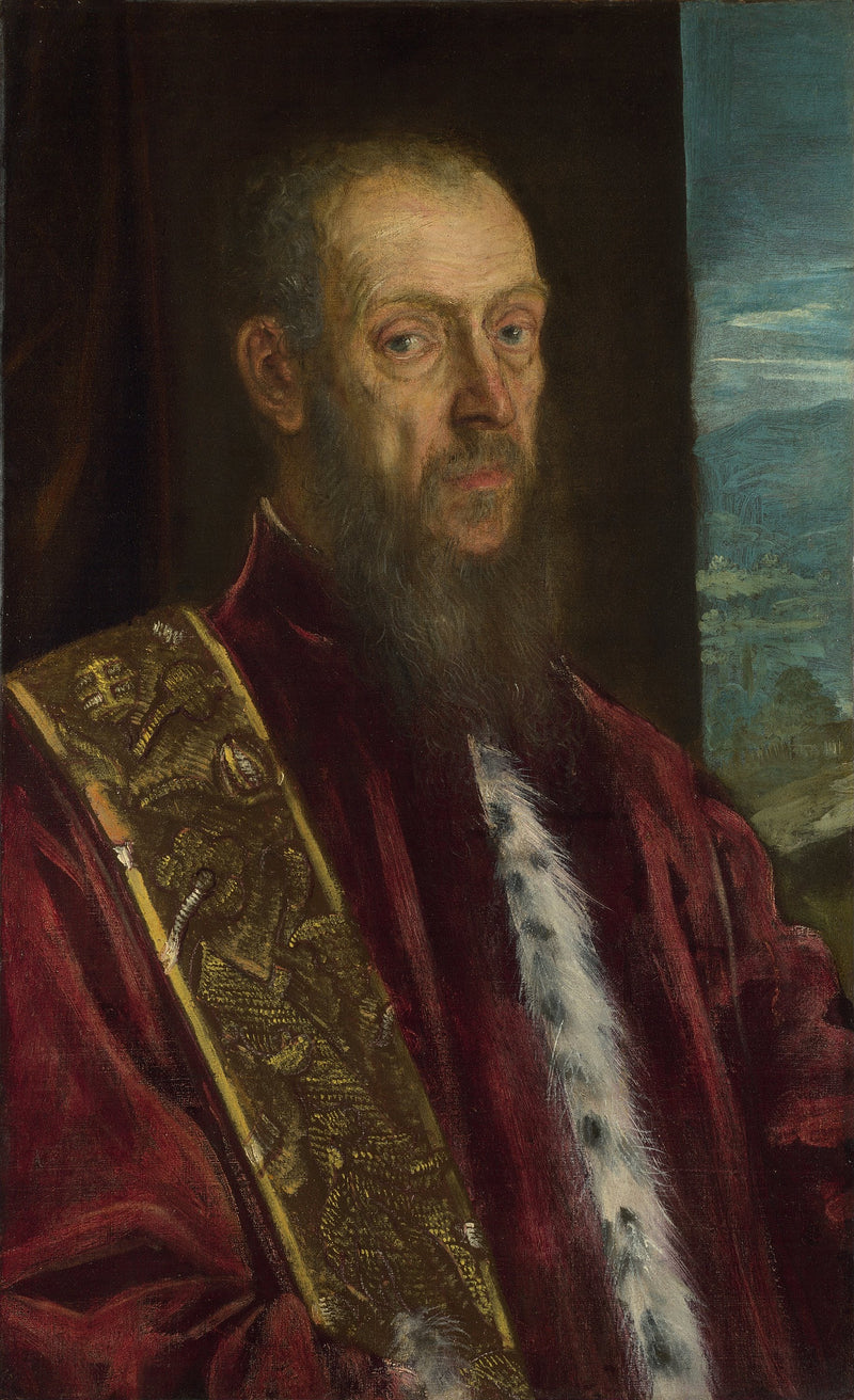 Portrait of Vincenzo Morosini - Jacopo Tintoretto