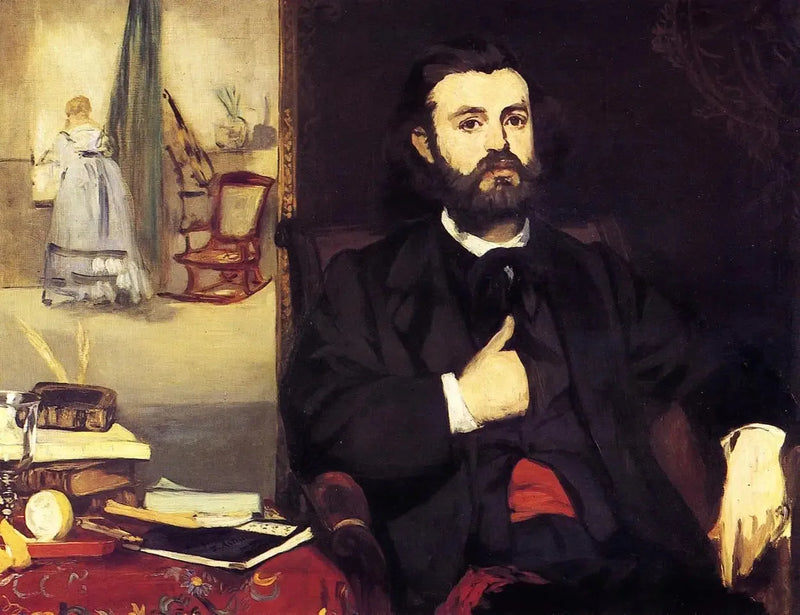 Portrait of Zacharie Astruc - Édouard Manet