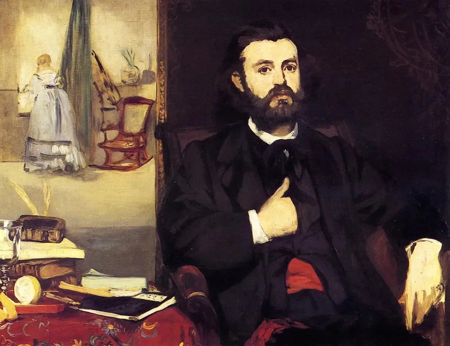 Portrait of Zacharie Astruc - Édouard Manet