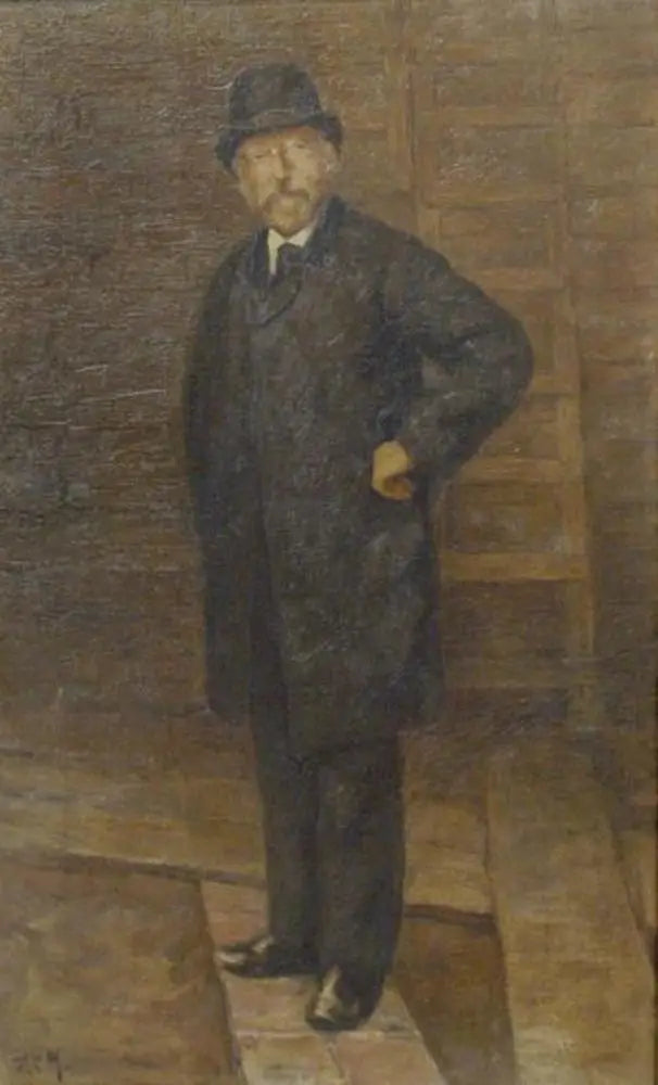 Portrait of Egbert Kuipers (1828-1892) - Piet Mondrian