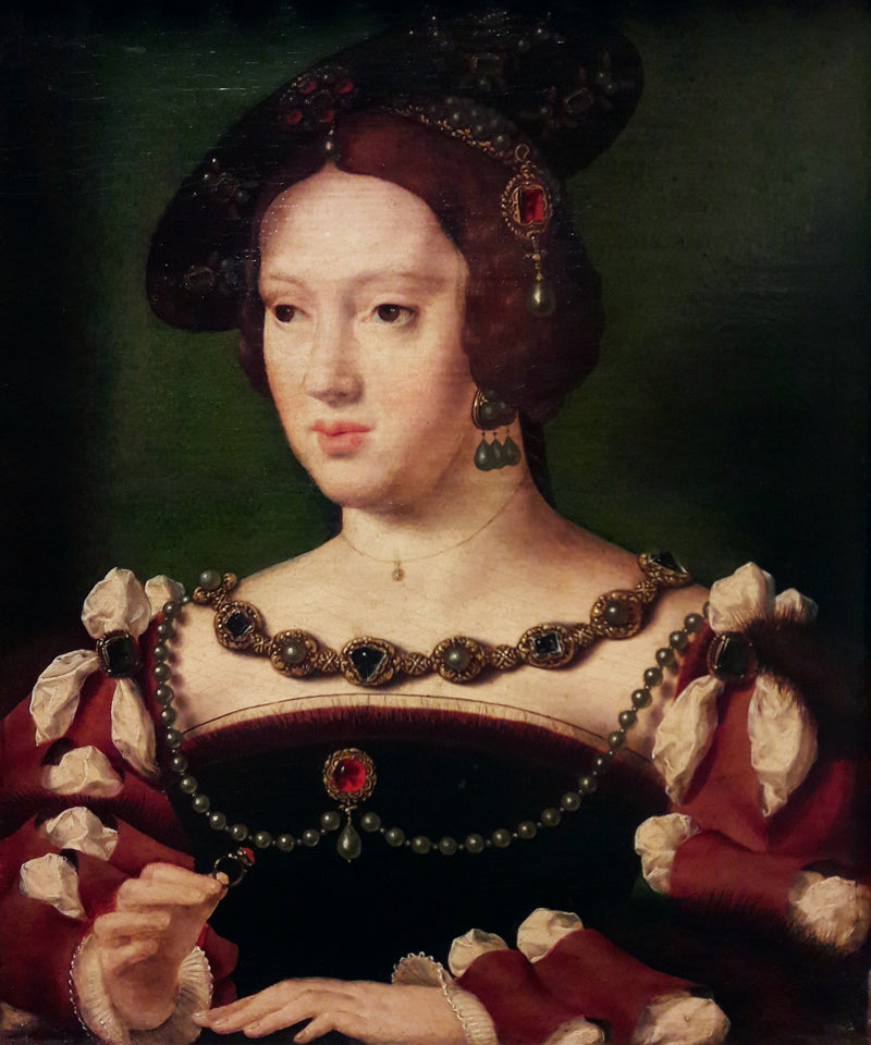 Portrait of Eleanor of Austria (1498-1558) - Joos van Cleve