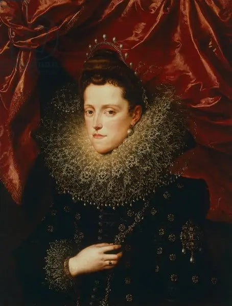 Portrait of Eleonore de Médicis, Duchess of Mantua - Frans Pourbus the Younger