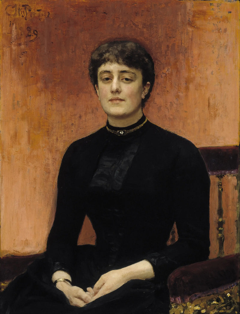 Portrait of Elizabeta Zvantseva - Ilya Repin