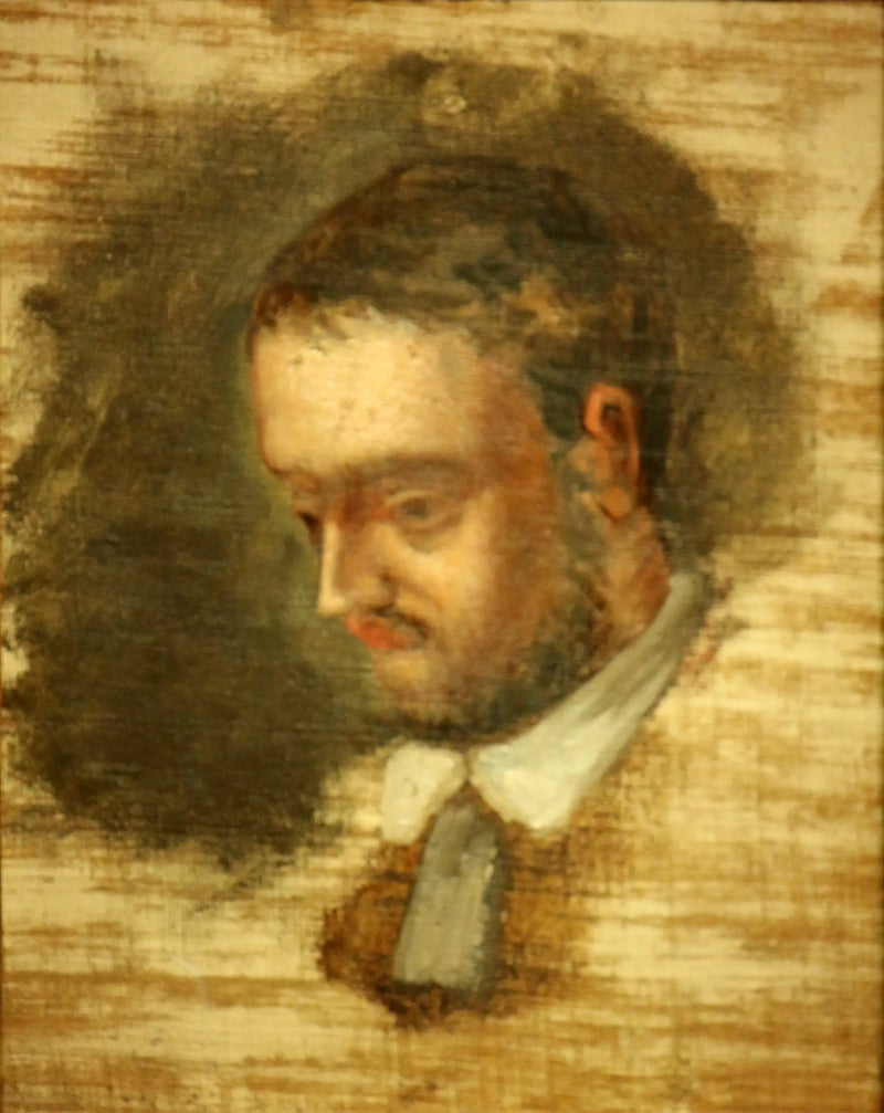 Portrait of Émile Zola - Paul Cézanne