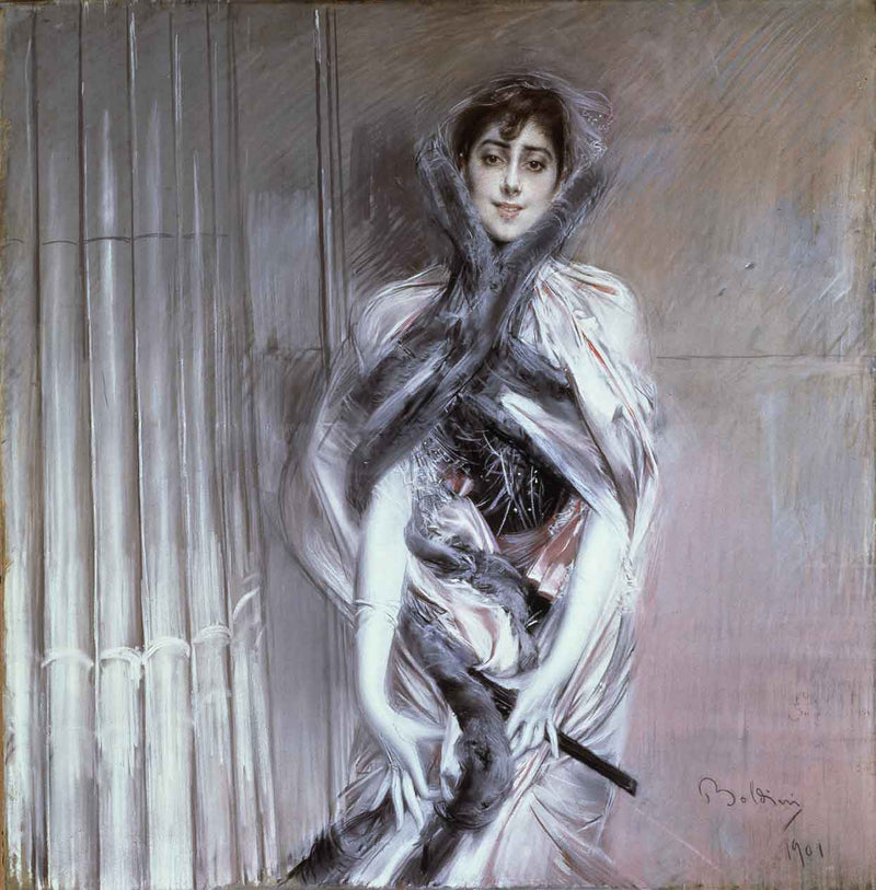 Portrait of Emiliana Concha de Ossa - Giovanni Boldini