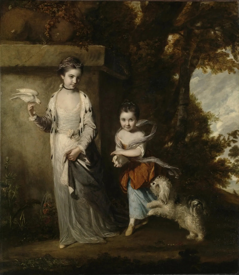 Portrait of the Ladies Amabel and Mary Jemima Yorke - Joshua Reynolds