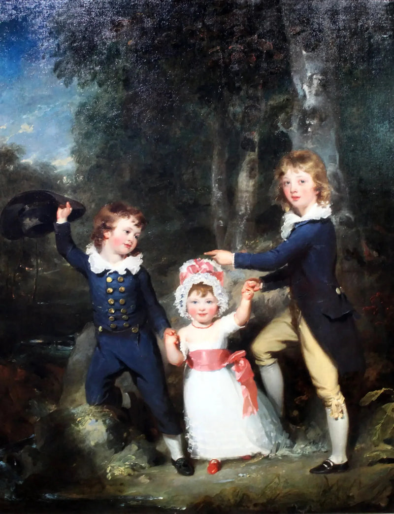 Portrait of Lord George Cavendish's Children - Thomas Lawrence