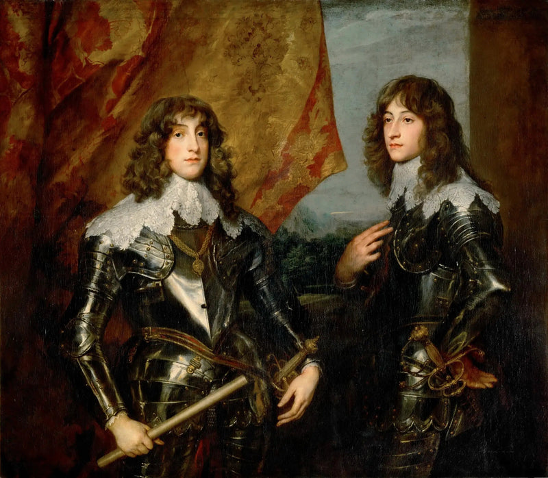 Portrait of the Palatine Princes - Antoine van Dyck