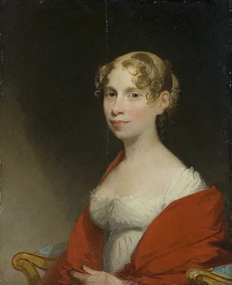 Portrait of Evguenia Dashkova - Gilbert Stuart
