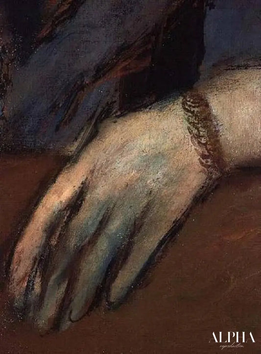 Portrait d'Hélène Rouart (1886) - Edgar Degas - Reproductions de tableaux et peintures haut de gamme