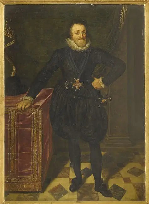 Portrait of Henri IV - Frans Pourbus the Younger