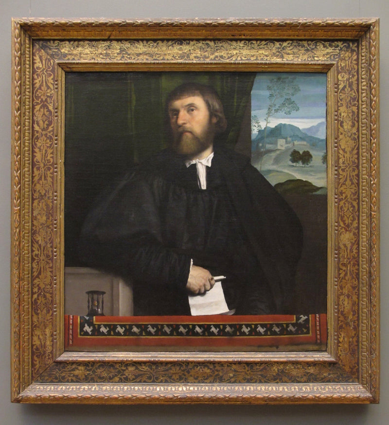 Portrait of a man - Alessandro Bonvicino