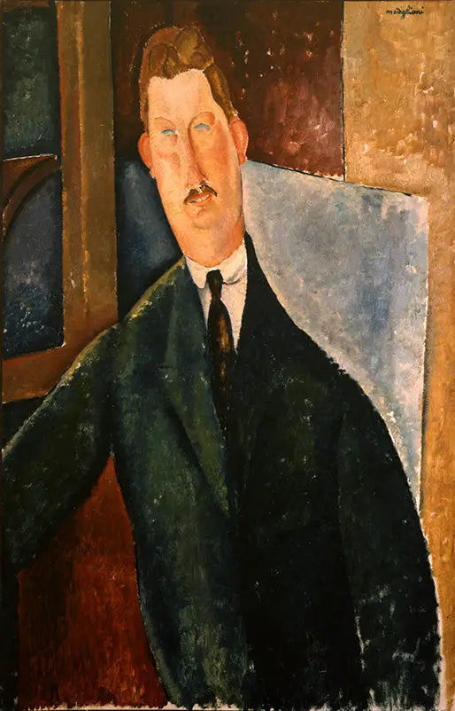 Portrait of a Man - Amedeo Modigliani
