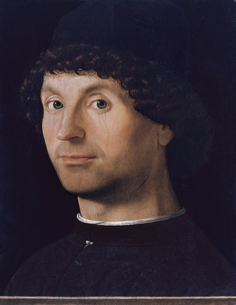 Portrait of a man - Antonello da Messina