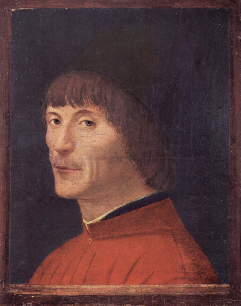 Portrait of a man - Antonello da Messina