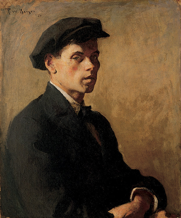 Portrait of a man - Frank Weston Benson