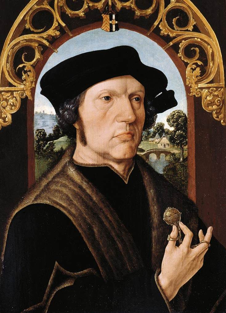 Portrait of a Man - Jacob Cornelisz van Oostsanen