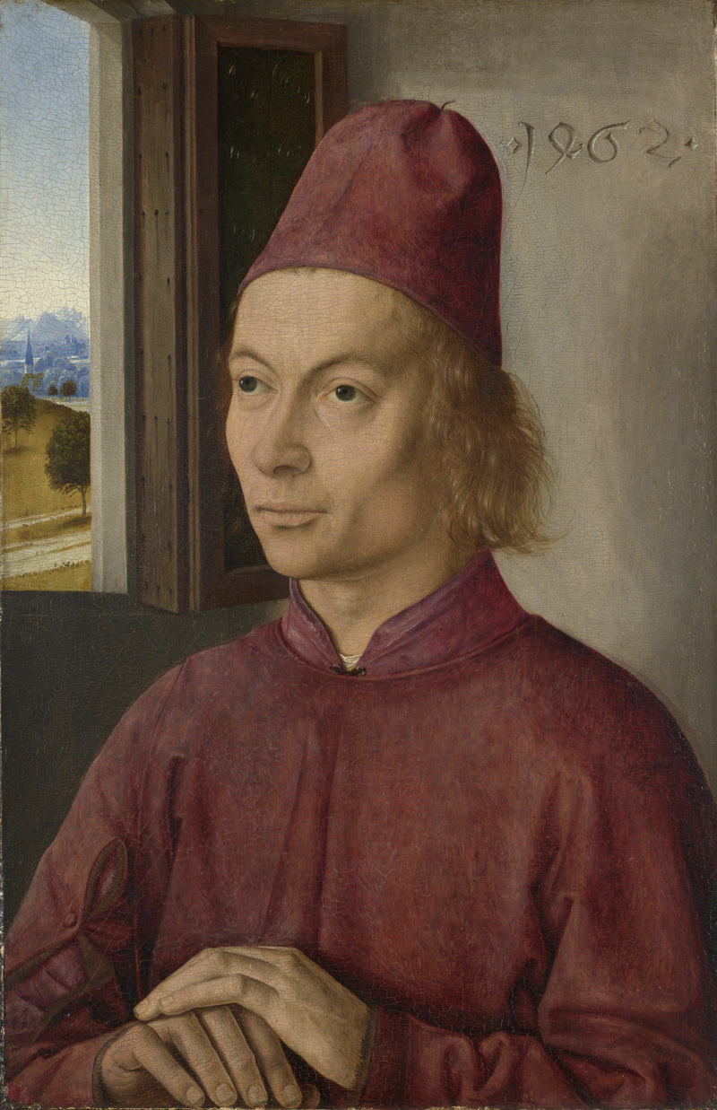 Portrait of a man (Jan van Winckele ?) - Dirk Bouts