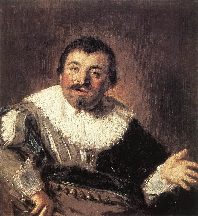 Portrait of Isaac Massa - Frans Hals