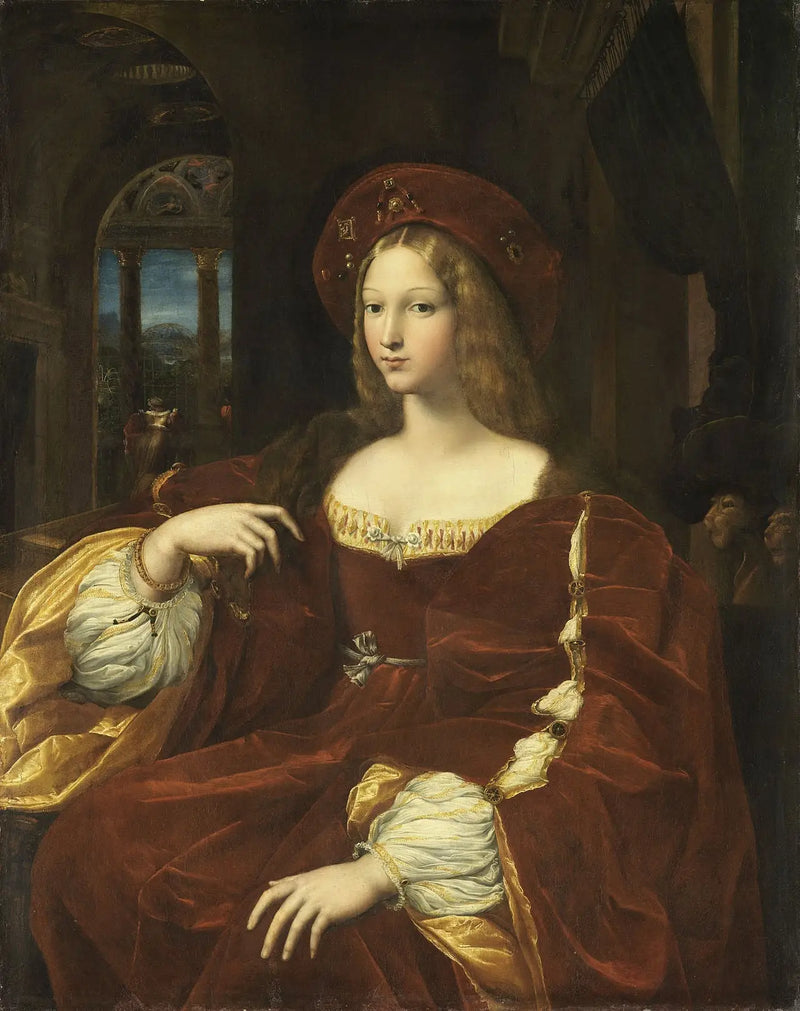 Portrait of Isabelle de Requesens, Viceroy of Naples - Raphael Sanzio