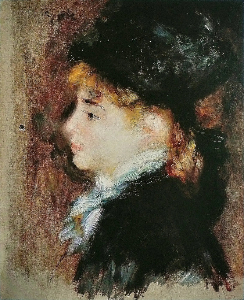 Portrait known as Margot - Pierre-Auguste Renoir