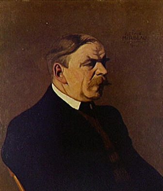 Portrait of Octave Mirbeau - Félix Vallotton