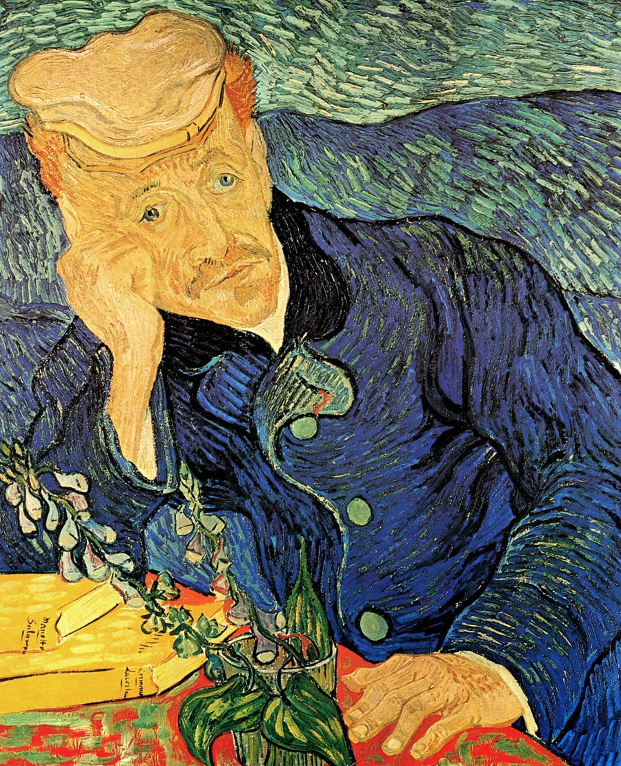 Portrait of Dr. Gachet with Foxglove Branch - Vincent van Gogh