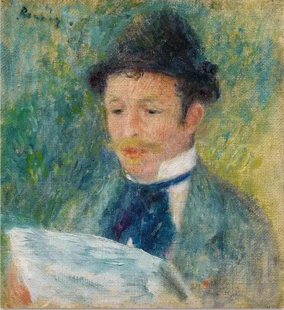 Portrait of Baron Barbier - Pierre-Auguste Renoir
