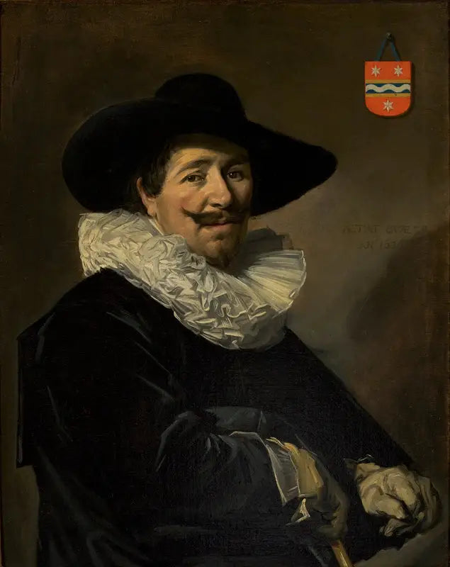 Portrait of Captain Andries van Hoorn - Frans Hals